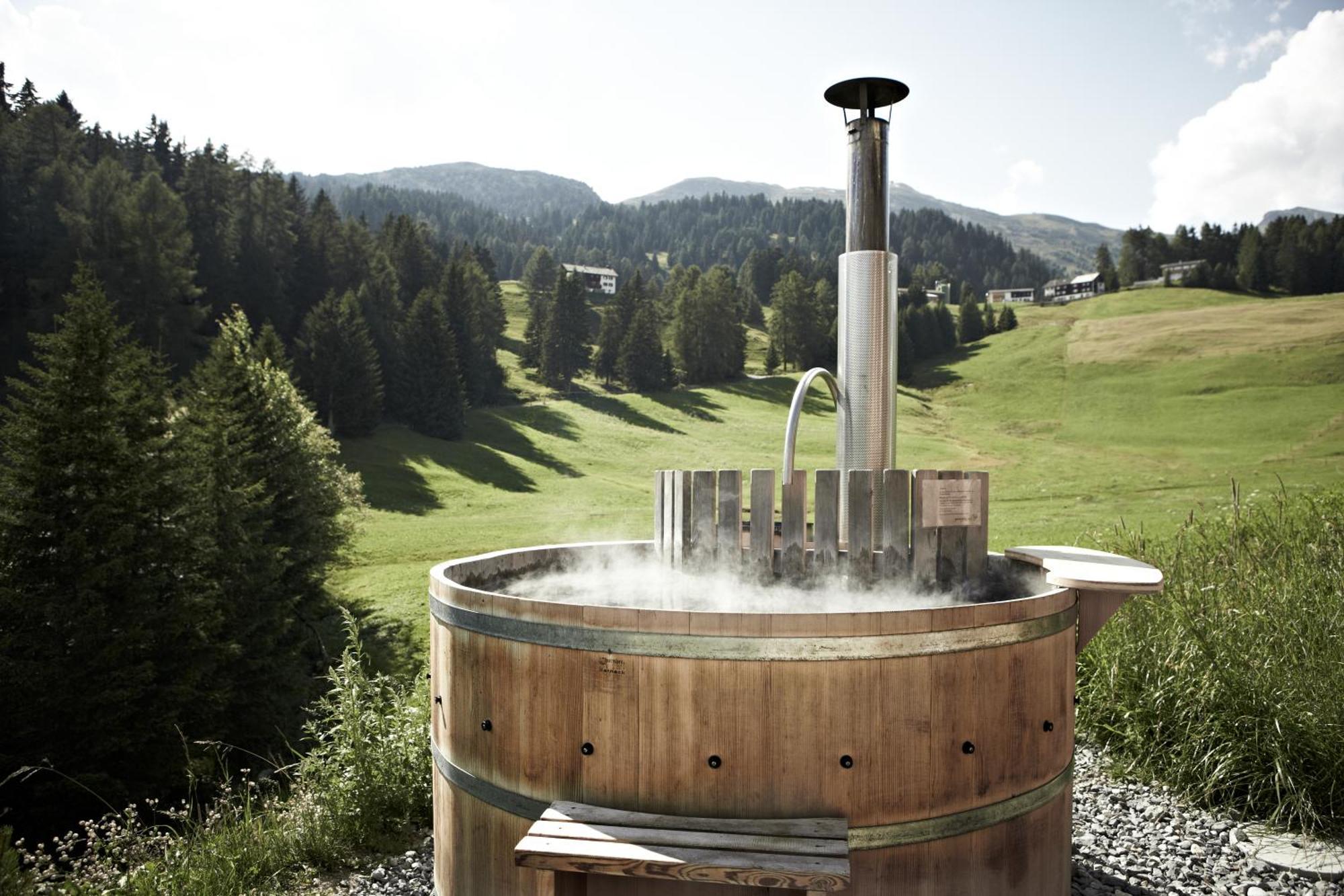 Maiensaesshotel Guarda Val Lenzerheide Buitenkant foto